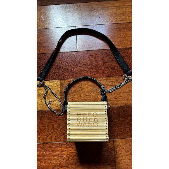 Feng Chen Wang SQUARE SMALL BAMBOO BAG - Picture 1 of 7